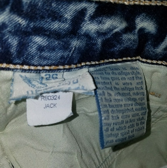 NWOT - Robin's Jean Women's 'Jack' Jeans sz. 26 - Picture 7 of 7